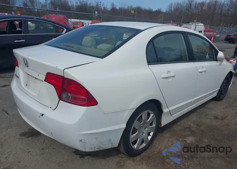 2006 Honda Civic Lx from USA, damaged, VIN 1HGFA16556L123611